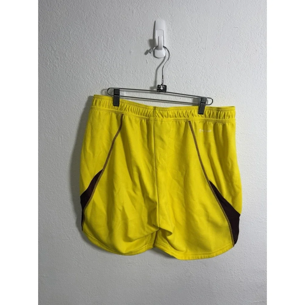 Adidas Portland Timbers Shorts Mens XL Yellow‎ #26 Player Issued Game